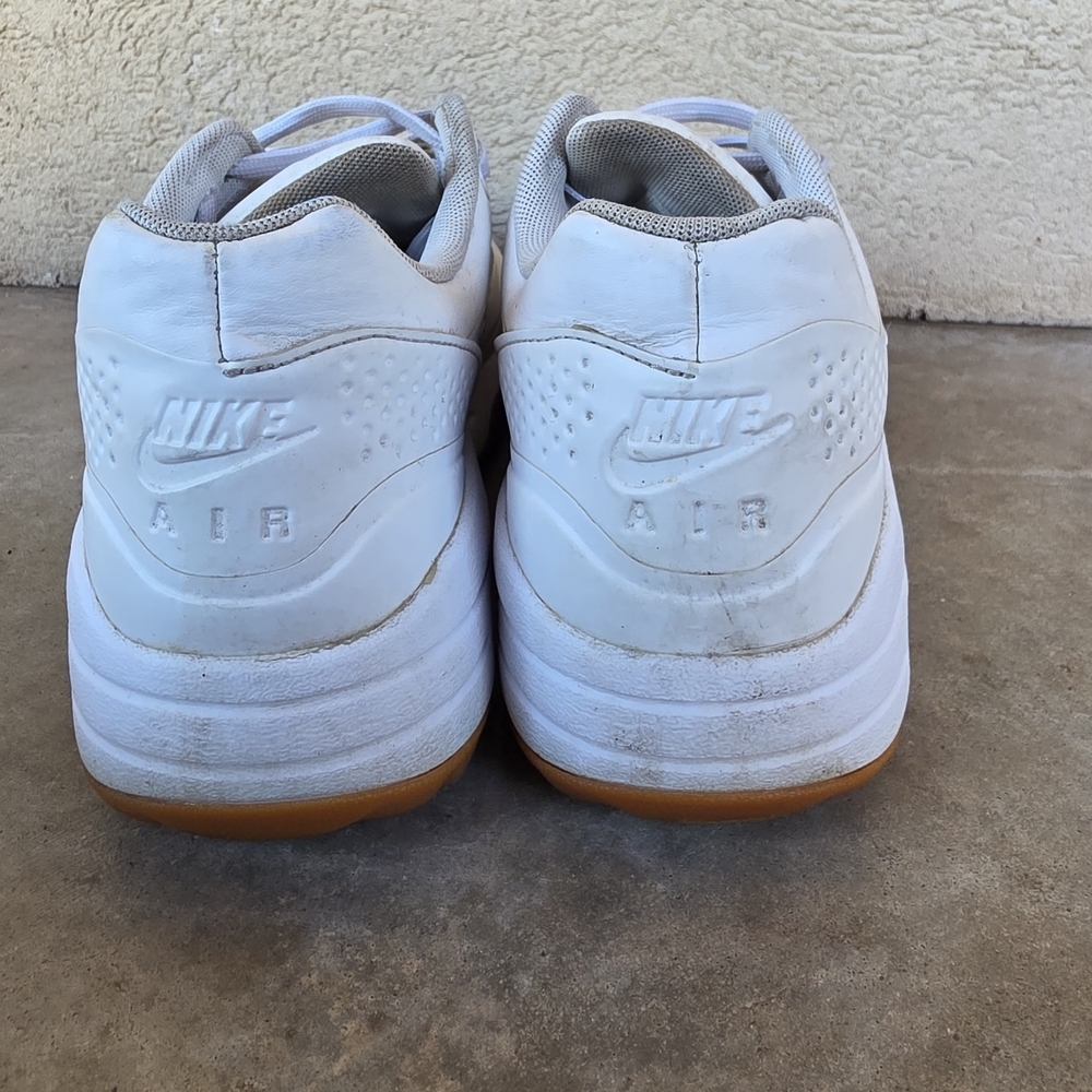 Nike Air Max 1 Women's Golf Shoes Sneakers Spikeless White Gum AQ0865-100 Size 7 - Picture 4 of 8